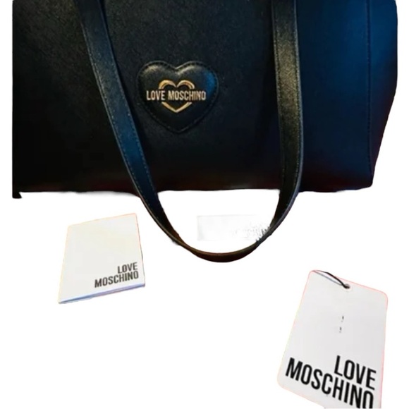 NWT LOVE MOSCHINO Shoulder Bag Woman Love Moschino - Picture 14 of 16